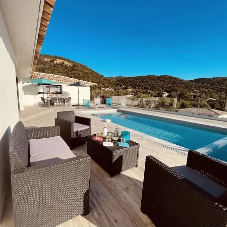 Villa D'architecte Avec Vue Mer Et Piscine Chauffee Sainte-Lucie de Porto-Vecchio