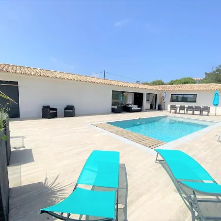 Villa D'architecte Avec Vue Mer Et Piscine Chauffee Sainte-Lucie de Porto-Vecchio